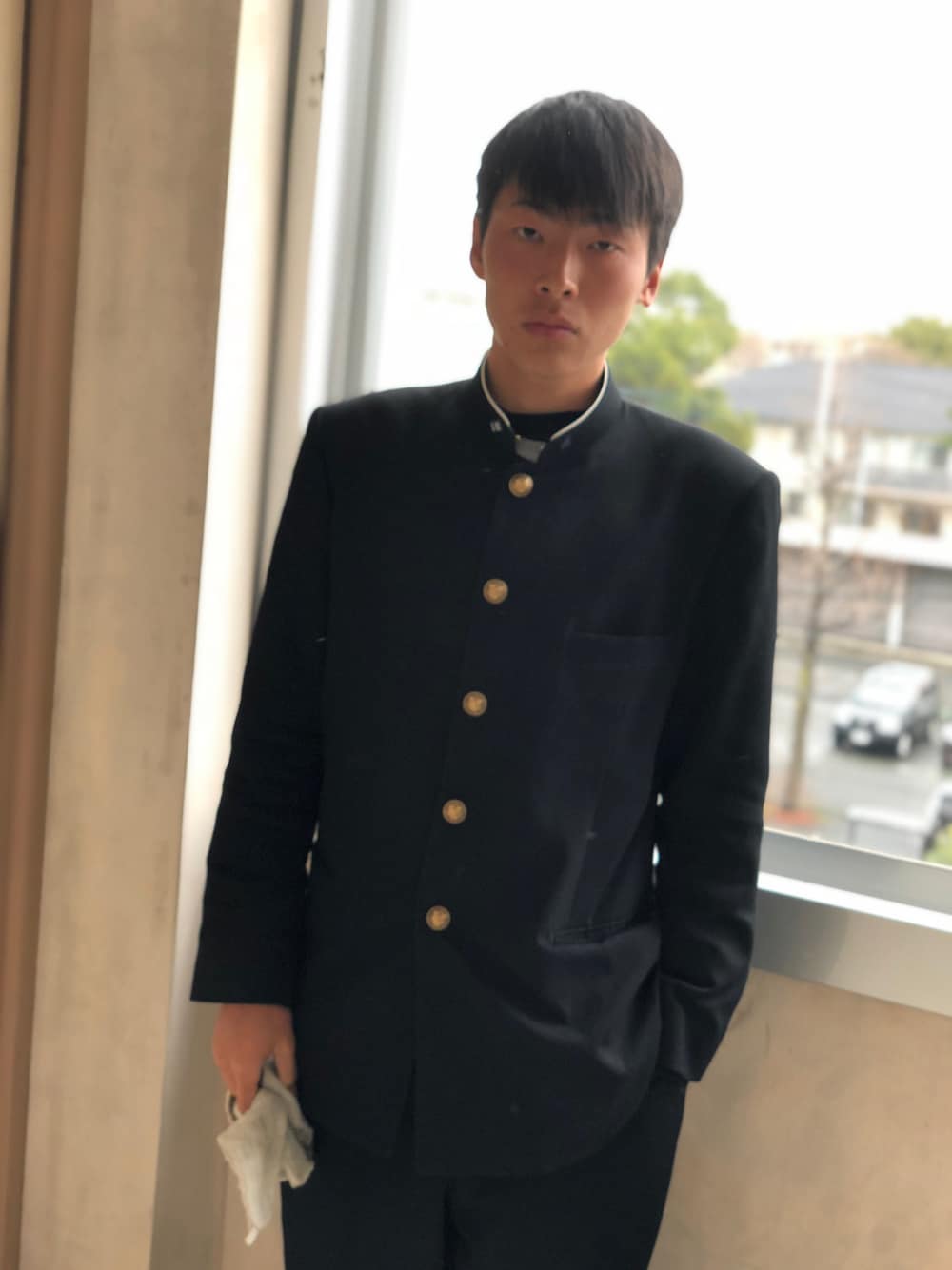 「秋服準備はじめました、ラブアンドピース2018、お洒落さんとつながりたい、いいね、save、フォローお願いします🤑、休日スタイル」｜「しまむらのアイテム（帽子、ブラック系）」を使った、ジャイアント本山さん（メンズ・170cm）の秋コーディネートの1枚目の写真