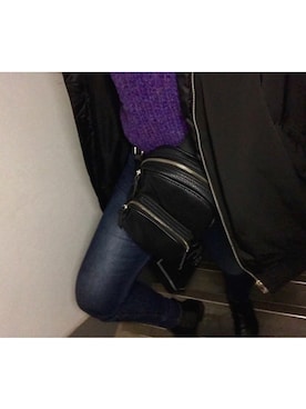 「AMAIL（アマイル）のアイテム」を使った、YUKA  MAKINOさん（レディース・158cm）の冬コーディネート