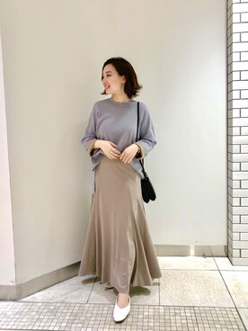 YUKA  MAKINOさん（レディース・158cm）の秋コーディネート