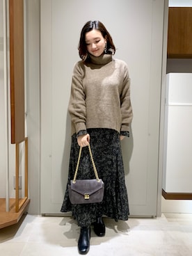 「wearhalloween2020」｜YUKA  MAKINOさん（レディース・158cm）の秋コーディネート