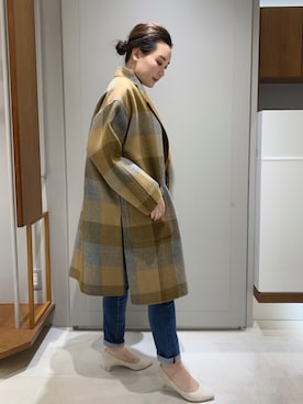 「RED CARD TOKYO（レッドカード）のアイテム」を使った、YUKA  MAKINOさん（レディース・158cm）の秋コーディネート