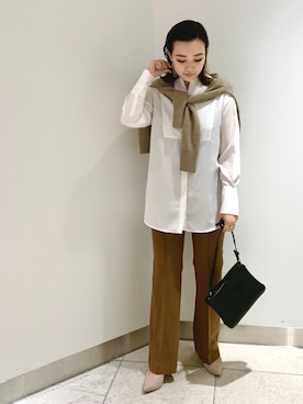 YUKA  MAKINOさん（レディース・158cm）の春コーディネート