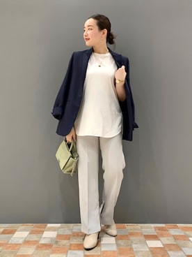 YUKA  MAKINOさん（レディース・158cm）の秋コーディネート