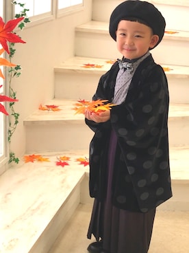 「5歳」｜「アイテム（浴衣）」を使った、mooさん（キッズ・104cm）の夏コーディネート