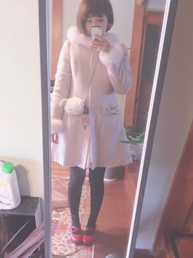 「アイテム（ピアス（両耳用））」を使った、ゆゆさん（レディース・162cm・20代）の秋コーディネート