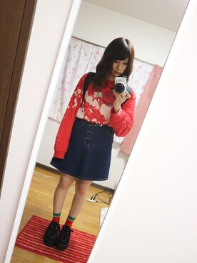 「カメラ女子」｜「アイテム（レッグウェア）」を使った、ぽんずさん（レディース・153cm）の夏コーディネート