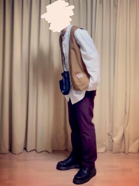 「BEN DAVIS（ベンデイビス）のアイテム（ジャケット/アウター）」を使った、まささん（メンズ・168cm）の春コーディネート
