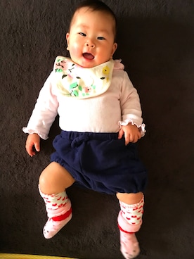 maikosさん（キッズ・70cm）の春コーディネート