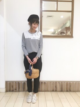 「ハウピア」｜haupia(小倉井筒屋店)さん（レディース・168cm）の冬コーディネート