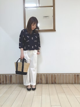 「ハウピア」｜haupia(小倉井筒屋店)さん（レディース・159cm）の春コーディネート