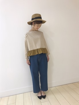 「ハウピア」｜haupia(小倉井筒屋店)さん（レディース・159cm）の秋コーディネート