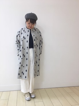 「ハウピア」｜「アイテム（ジャケット/アウター）」を使った、haupia(小倉井筒屋店)さん（レディース・160cm）の秋コーディネート