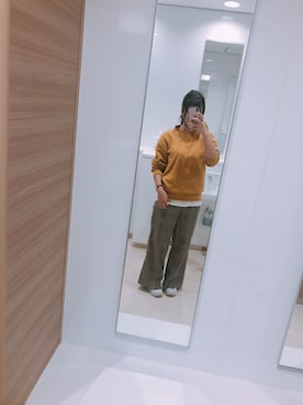 「Daniel Wellington（ダニエルウェリントン）の【Daniel Wellington】レザーバンド３６ＭＭ（アナログ腕時計）」を使った、ゆりさん（レディース・156cm）の秋コーディネート