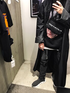 「vetements」｜「アイテム（その他アウター）」を使った、tsunekiさん（メンズ・169cm）の夏コーディネート