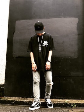 「Cody Sanderson」｜「アイテム（帽子）」を使った、tsunekiさん（メンズ・169cm）の冬コーディネート