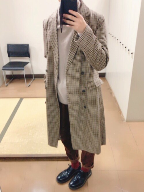 ター Guのステンカラーコートを使ったコーディネート Wear