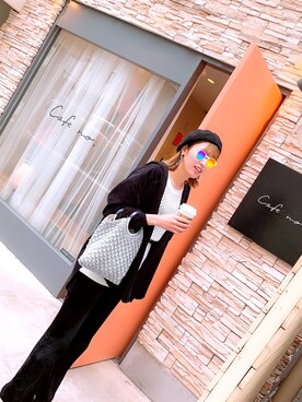 「LALA＆hartのアイテム（バッグ、シルバー系）」を使った、KO t...さん（レディース）の春コーディネート