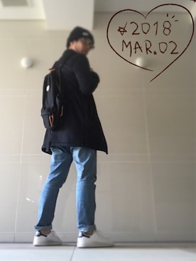 福さん（メンズ・174cm）の春コーディネート