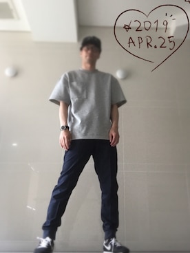 福さん（メンズ・174cm）の春コーディネート