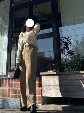 「LOWRYS FARM（ローリーズファーム）のアイテム（財布/小物）」を使った、gi-maさん（レディース・153cm）の夏コーディネート