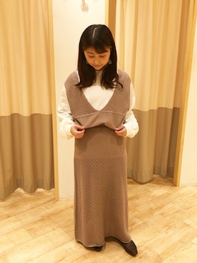 ヤスイさん（レディース・147cm）の冬コーディネート