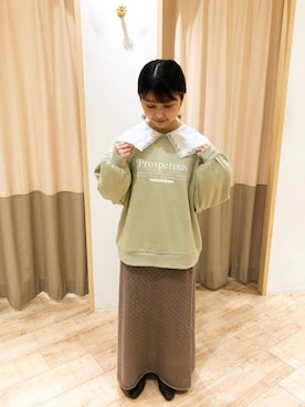 ヤスイさん（レディース・147cm）の冬コーディネート