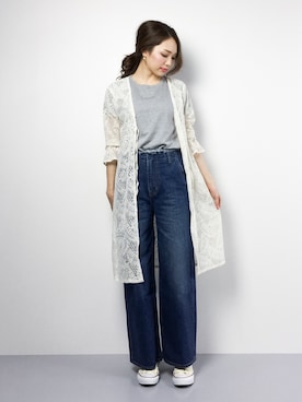 momokoさん（レディース・165cm）の春コーディネート