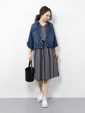 momokoさん（レディース・165cm）の春コーディネート