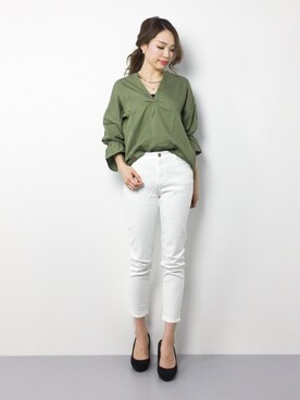 momokoさん（レディース・165cm）の春コーディネート