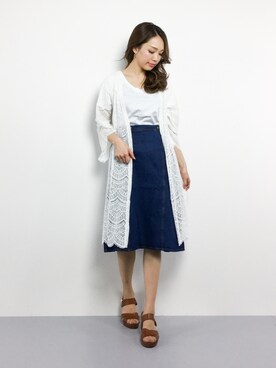 momokoさん（レディース・165cm）の春コーディネート