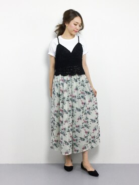 momokoさん（レディース・165cm）の春コーディネート