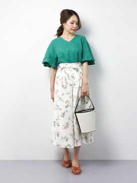 momokoさん（レディース・165cm）の春コーディネート