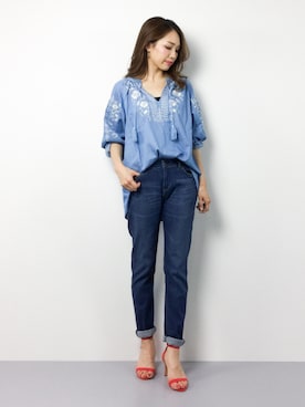 momokoさん(レディース・165cm)の春コーディネート