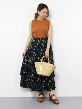 momokoさん（レディース・165cm）の春コーディネート