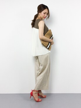 momokoさん（レディース・165cm）の春コーディネート