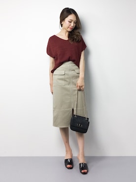 momokoさん(レディース・165cm)の春コーディネート