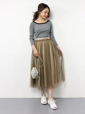 momokoさん（レディース・165cm）の春コーディネート