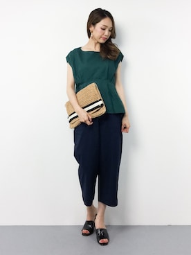 momokoさん（レディース・165cm）の夏コーディネート