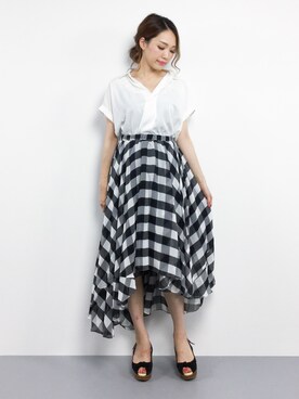 momokoさん(レディース・165cm)の夏コーディネート