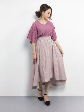 momokoさん（レディース・165cm）の夏コーディネート