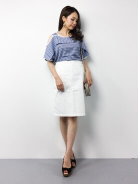 momokoさん（レディース・165cm）の夏コーディネート