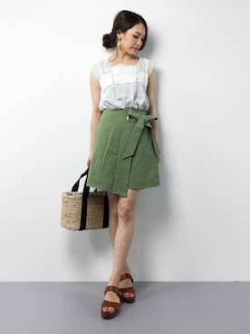 momokoさん(レディース・165cm)の夏コーディネート