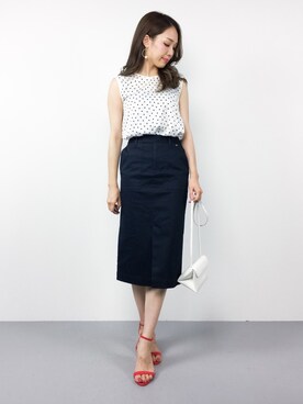 momokoさん（レディース・165cm）の夏コーディネート