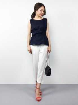 momokoさん（レディース・165cm）の夏コーディネート