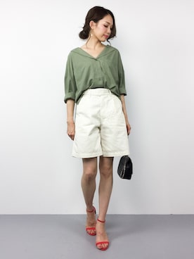 momokoさん(レディース・165cm)の夏コーディネート