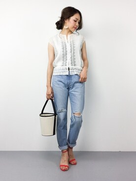 momokoさん（レディース・165cm）の夏コーディネート