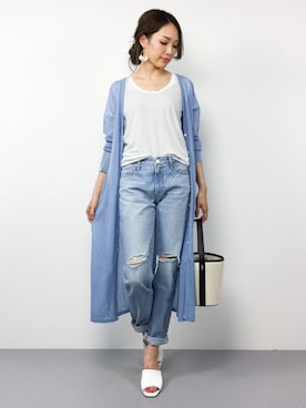 momokoさん（レディース・165cm）の夏コーディネート