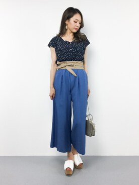 momokoさん(レディース・165cm)の夏コーディネート