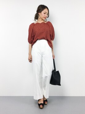 momokoさん（レディース・165cm）の夏コーディネート