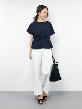 momokoさん（レディース・165cm）の夏コーディネート